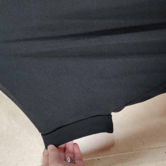 10131 Chico's black oversized sweater knit tunic XS/S NWT - Picture 3 of 12